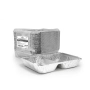 Набор алюм. форм прямоуг. 2-х секц. L-край 227х177мм/197х146мм h30см 840мл 50шт (1уп/8)