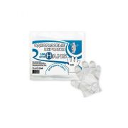 Перчатки однораз. ПЭ «HANS» М 100шт АП (1уп/10)