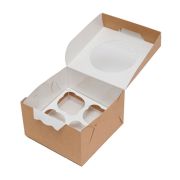 Упаковка под маффины на 4шт (160х160х100мм) (1шт/150)