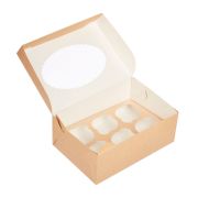 Упаковка под маффины на 6шт (250х170х100мм) (1шт/150)